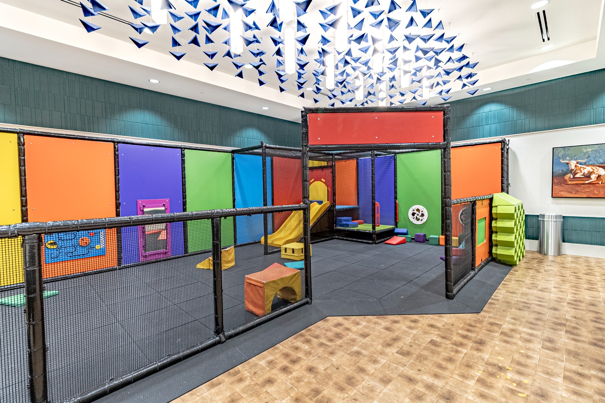 Children's indoor playroom